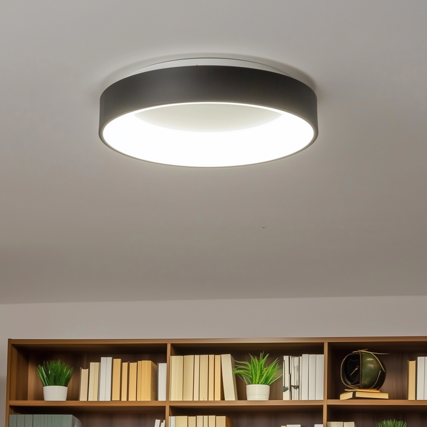 Brilagi - LED ljusreglerad taklampa  FALCON LED/40W/230V 3000-6500K svart  + fjärrkontroll
