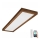 Brilagi - LED ljusreglerad taklampa till badrum WOODY FRAME LED/50W/230V ek körsbär 120x30 cm 3000-6000K IP44 + fjärrkontroll