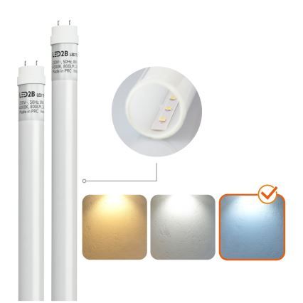 Brilagi - LED lysrör arbetsbelysning OPTIMA T8 2xG13/18W/230V 6500K IP65 128 cm