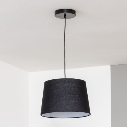Brilagi - LED-pendel CERIA på sladd 1xE27/40W/230V Ø 30 cm svart