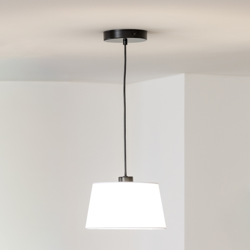 Brilagi - LED-pendel på kabel CERIA 1xE27/40W/230V pr. 25 cm vit