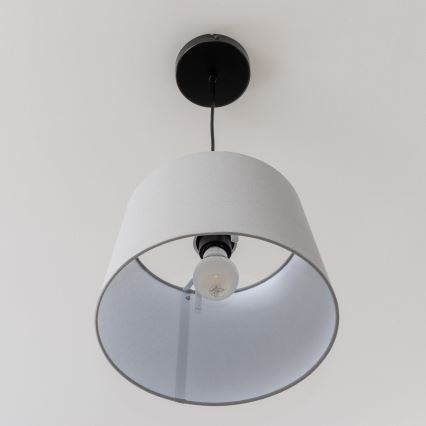 Brilagi - LED-pendel på kabel CERIA 1xE27/40W/230V Ø 30 cm grå