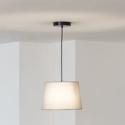 Brilagi - LED-pendel på kabel CERIA 1xE27/40W/230V Ø 30 cm grå