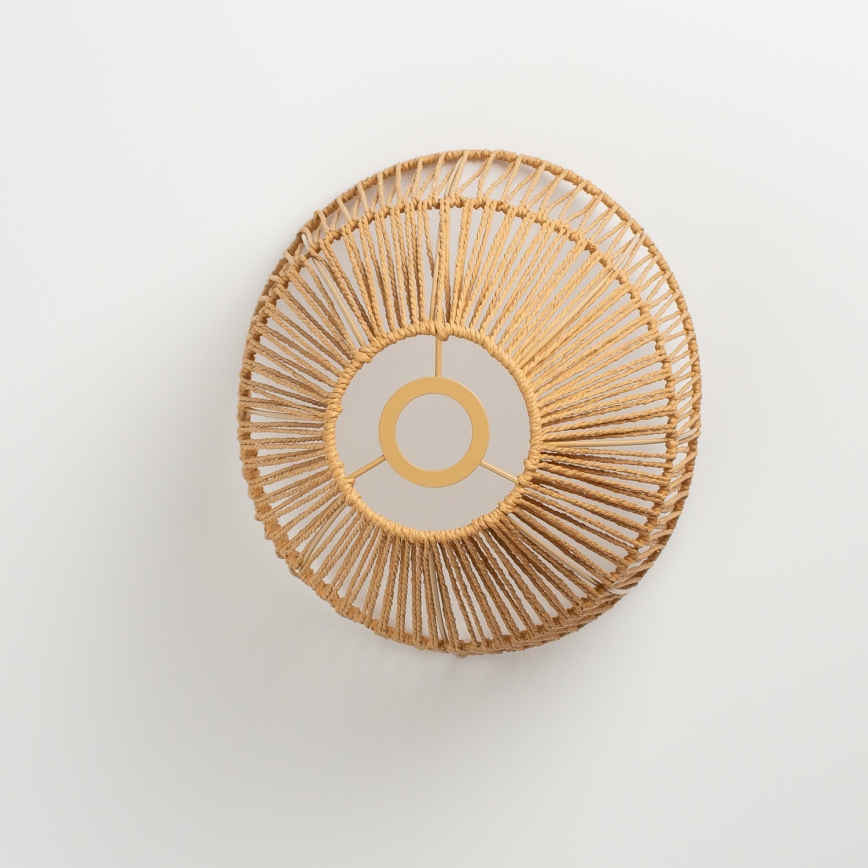 Brilagi - LED-pendel på sladd CERIA BOHO 1xE27/40W/230V Ø 30 cm brun