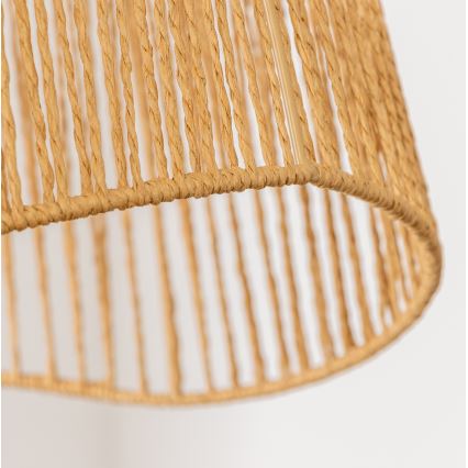 Brilagi - LED-pendel på vajer CERIA BOHO 1xE27/40W/230V Ø 50 cm brun