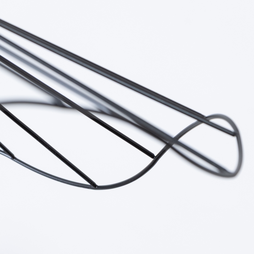 Brilagi - LED-pendel på vajer CERIA WIRE 1xE27/40W/230V Ø 60 cm svart