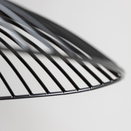 Brilagi - LED-pendel på vajer CERIA WIRE 1xE27/40W/230V Ø26 cm svart