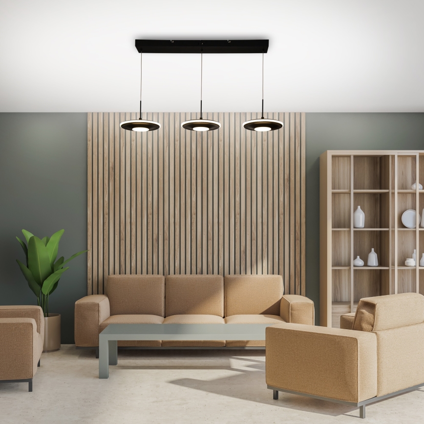 Brilagi - LED-pendel på vajer VERANO 3xLED/15W/230V