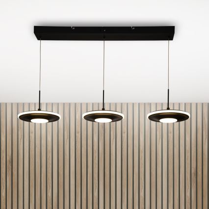 Brilagi - LED-pendel på vajer VERANO 3xLED/15W/230V