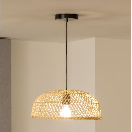 Brilagi - LED-pendellampa CERIA BOHO på sladd 1xE27/40W/230V Ø 60 cm rotting