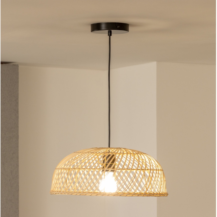 Brilagi - LED-pendellampa CERIA BOHO på sladd 1xE27/40W/230V Ø 60 cm rotting