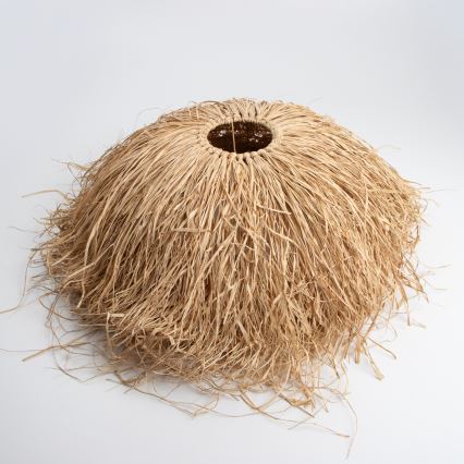 Brilagi - LED-pendellampa på vajer CERIA BOHO 1xE27/40W/230V Ø 60 cm raffia