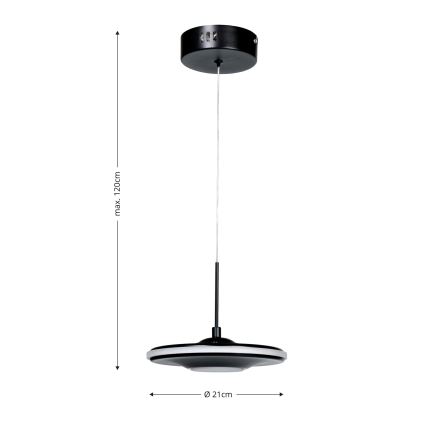 Brilagi - LED-pendellampa på vajer VERANO LED/15W/230V