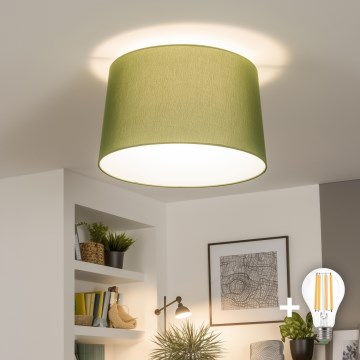 Brilagi - LED-plafondlampa CERIA 1xE27/40W/230V Ø 45 cm grön