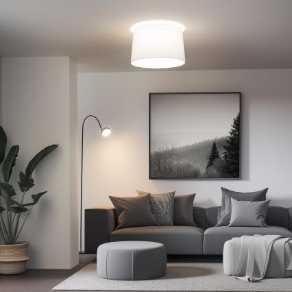 Brilagi - LED plafondlampa CERIA 1xE27/40W/230V Ø45 cm vit