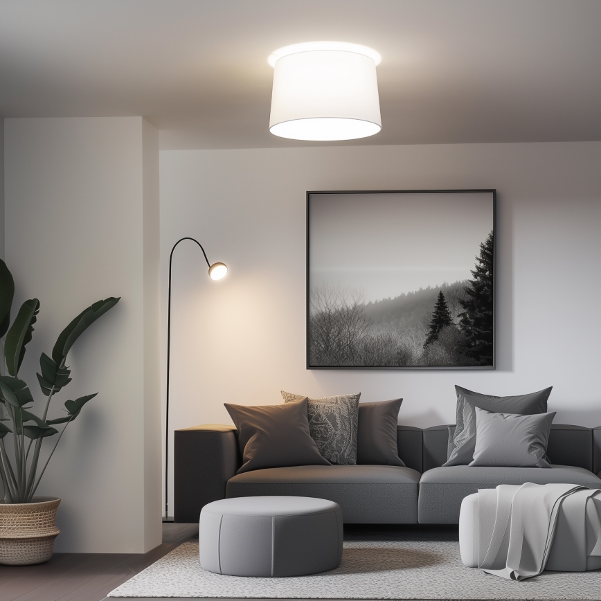 Brilagi - LED plafondlampa CERIA 1xE27/40W/230V Ø45 cm vit