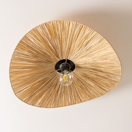 Brilagi - LED-plafondlampa CERIA BOHO 1x E27/40W/230V Ø 60 cm raffia