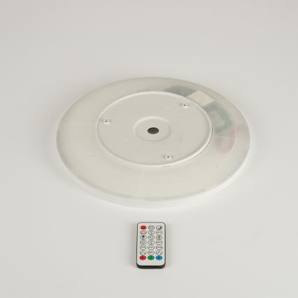 Brilagi - LED RGBW Dimbar taklampa ULTRA SLIM LED/18W/230V 2700-6500K Ø 30 cm vit + fjärrkontroll