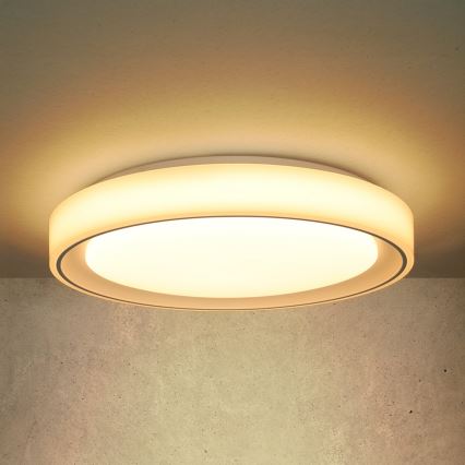 Brilagi - LED RGB dimbar taklampa FLOCO LED/30W/230V 3000-6500K Wi-Fi Tuya + LED/6W + fjärrkontroll