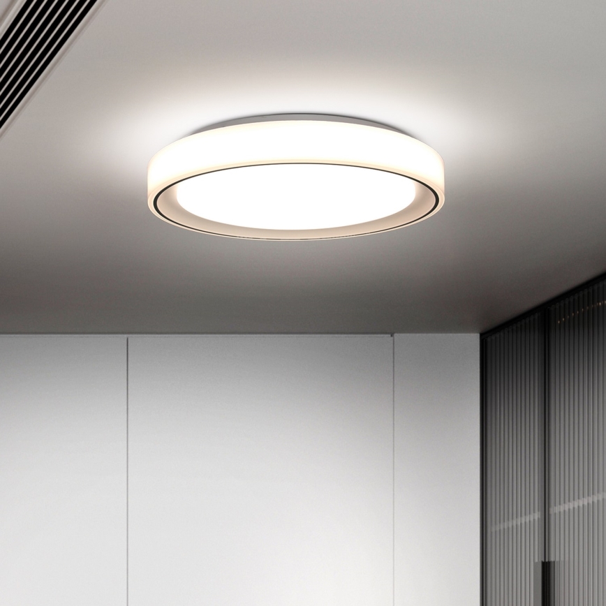 Brilagi - LED RGB dimbar taklampa FLOCO LED/30W/230V 3000-6500K Wi-Fi Tuya + LED/6W + fjärrkontroll