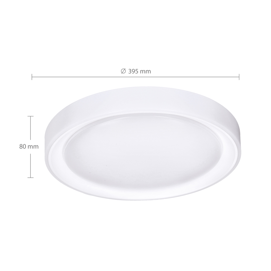 Brilagi - LED RGB dimbar taklampa FLOCO LED/30W/230V 3000-6500K Wi-Fi Tuya + LED/6W + fjärrkontroll