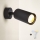 Brilagi - LED RGBW Dimbart väggspot SELE 1xGU10/6,5W/230V 2700-6500K svart