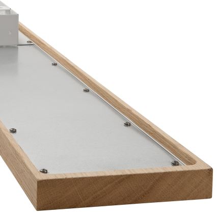 Brilagi - LED RGBW Ljusreglerad panel WOODY FRAME LED/34W/230V 11,5x123 cm 2700-6500K ek + fjärrkontroll