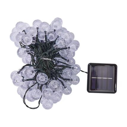 Brilagi - LED Solcell Dekorativ slinga BUBBLE 300xLED/8 funktioner 30m IP65 varm vit