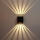 Brilagi - LED solcell väggbelysning BLOCK LED/2W/3,7V IP44