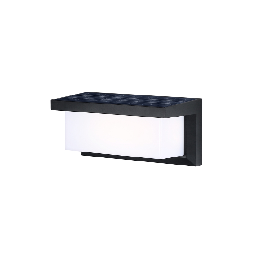 Brilagi - LED Solcellsvägglampa med rörelse- och skymningssensor BRICKY LED/5W/6V 4000 mAh IP65