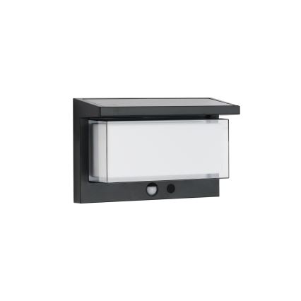 Brilagi - LED solcell väggbelysning med sensor SOL LUME LED/10W/3,7V 4000 mAh IP44
