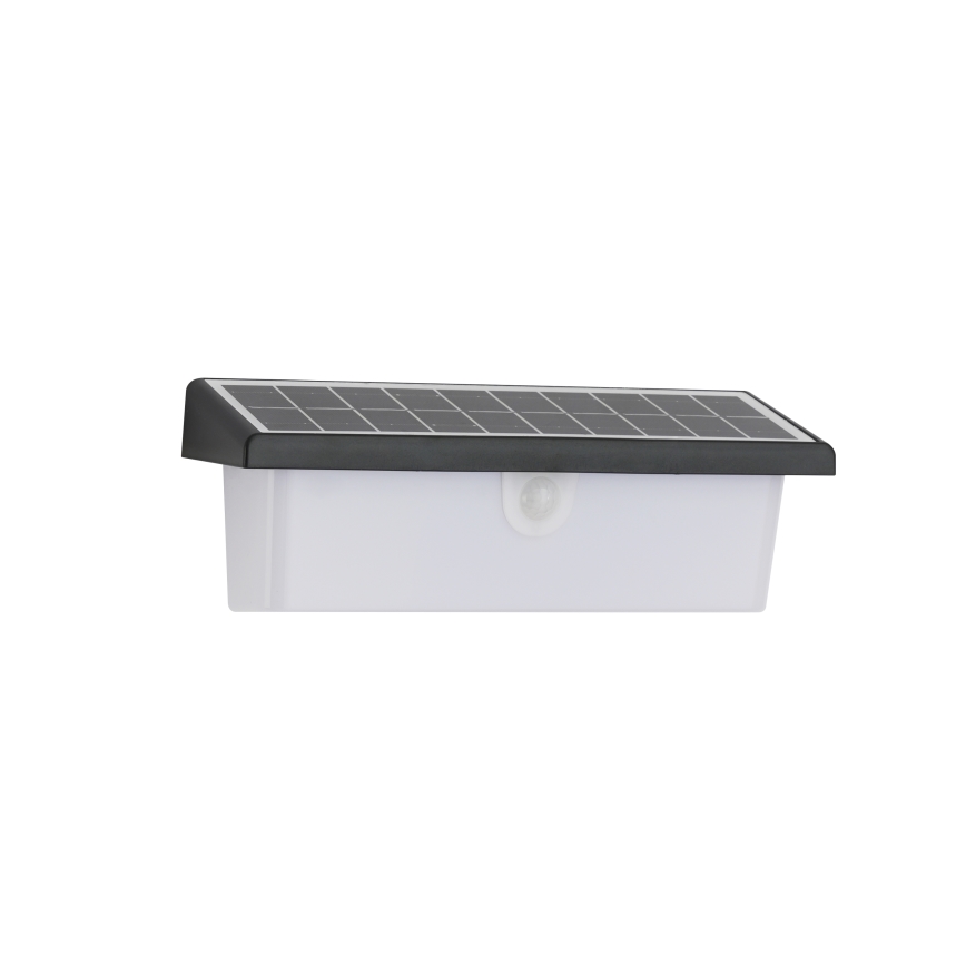 Brilagi - LED solcell väggbelysning med sensor SOL RAY LED/6W/3,7V 2200 mAh IP44