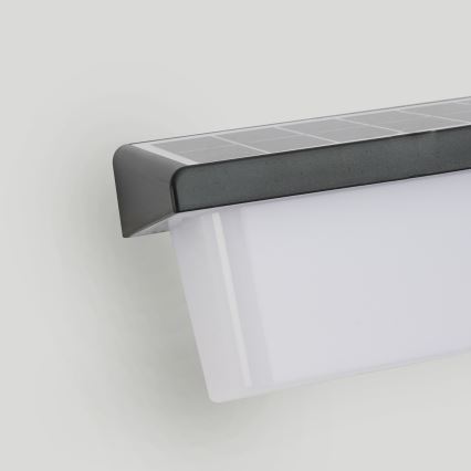 Brilagi - LED solcell väggbelysning med sensor SOL RAY LED/6W/3,7V 2200 mAh IP44
