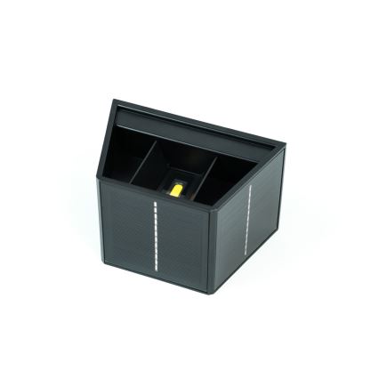 Brilagi - LED solcell väggbelysning med sensor SOLAR CUBE LED/2W/3,2V IP54