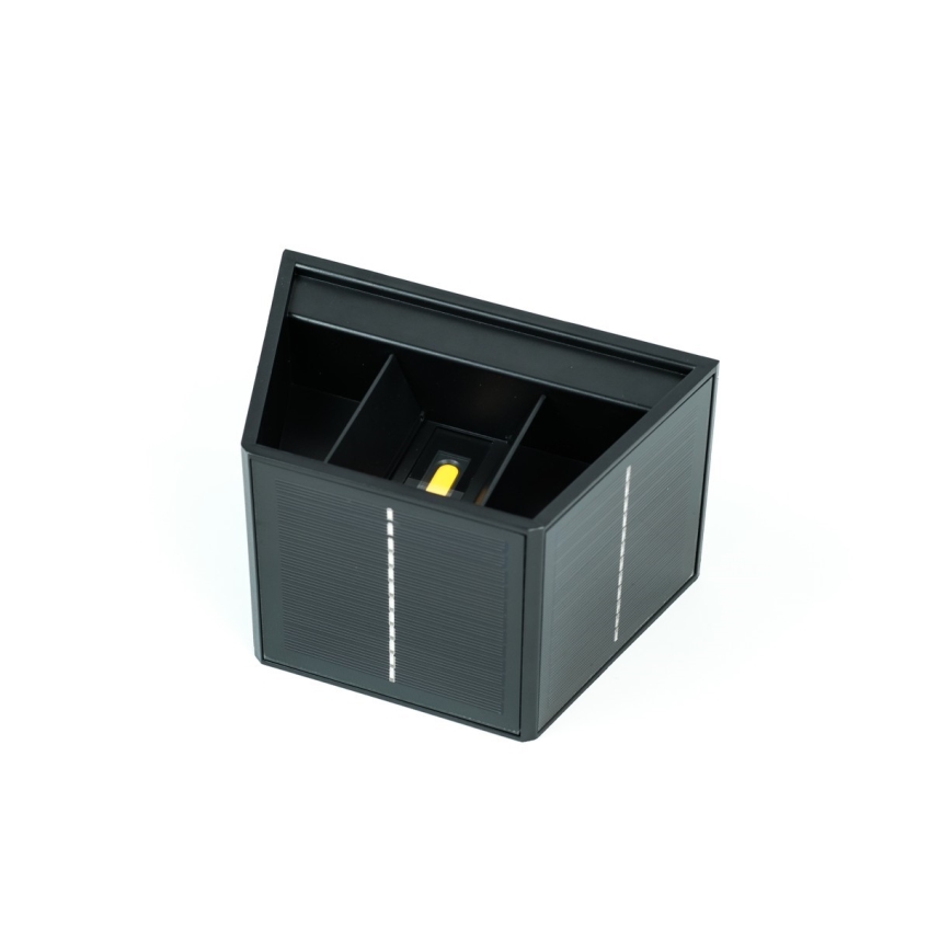 Brilagi - LED solcell väggbelysning med sensor SOLAR CUBE LED/2W/3,2V IP54