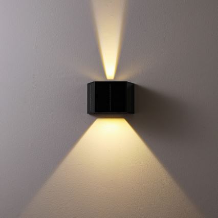 Brilagi - LED solcell väggbelysning med sensor SOLAR CUBE LED/2W/3,2V IP54