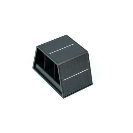 Brilagi - LED solcell väggbelysning med sensor SOLAR CUBE LED/2W/3,2V IP54