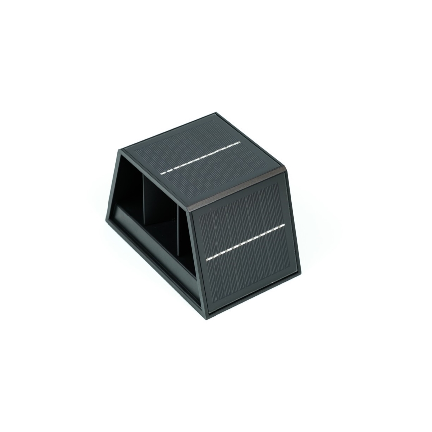 Brilagi - LED solcell väggbelysning med sensor SOLAR CUBE LED/2W/3,2V IP54