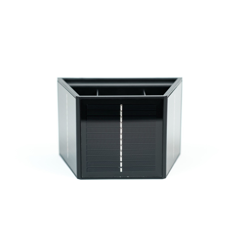 Brilagi - LED solcell väggbelysning med sensor SOLAR CUBE LED/2W/3,2V IP54