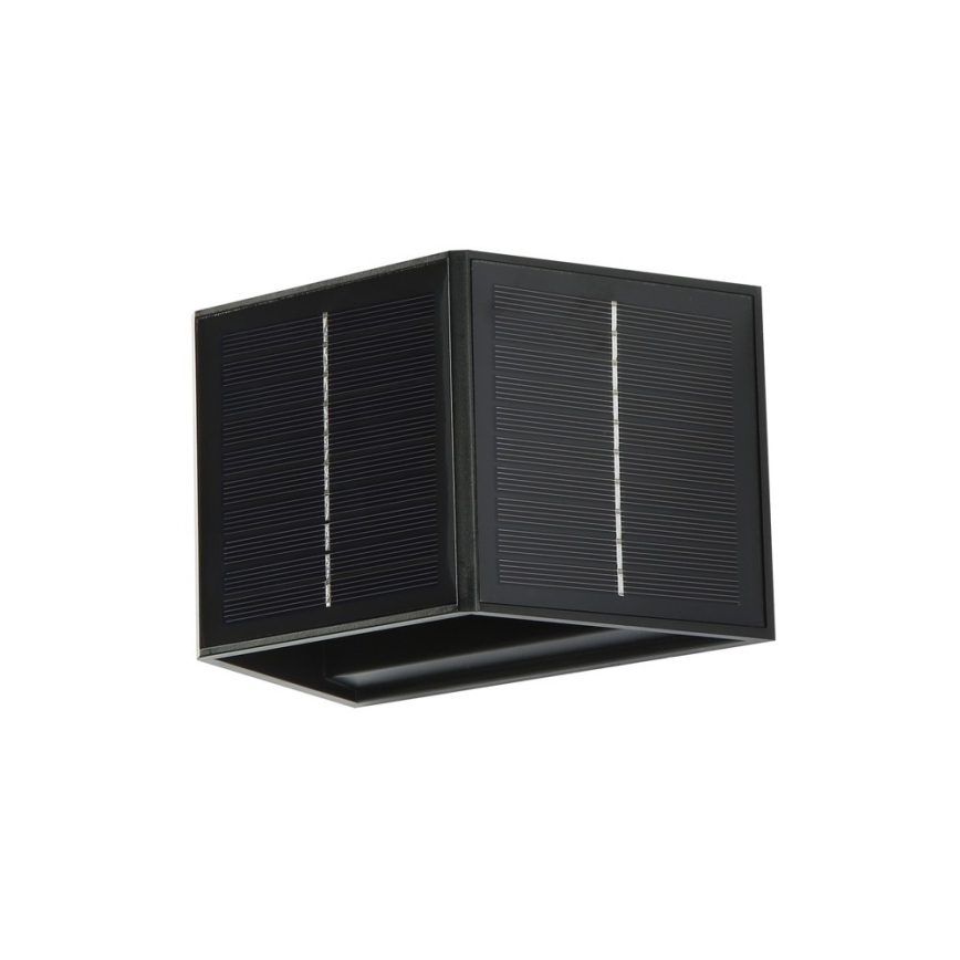 Brilagi - LED solcell väggbelysning med sensor SOLAR CUBE LED/2W/3,2V IP54