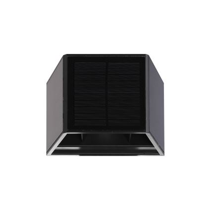 Brilagi - LED solcell väggbelysning med sensor SOLAR CUBE LED/2W/3,2V IP54