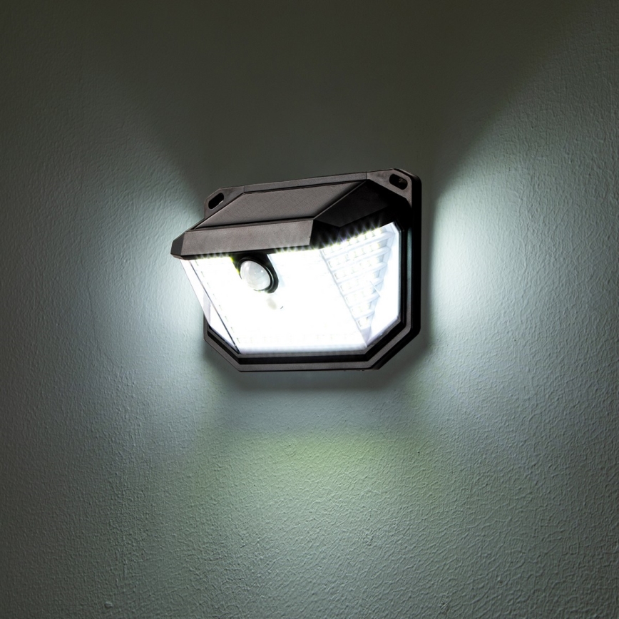 Brilagi - LED solcell väggbelysning med sensor WALLIE LED/4W/5,5V 6500K IP65