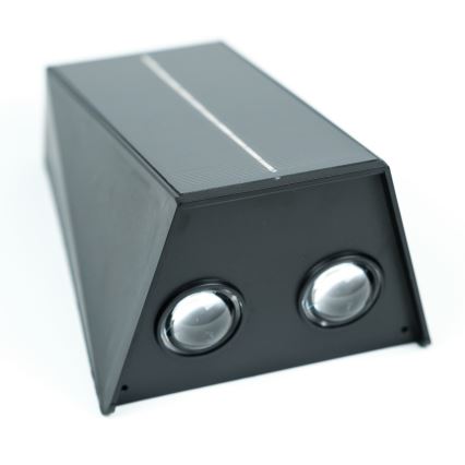 Brilagi - LED solcell väggbelysning PYRAMID LED/2W/3,2V IP54