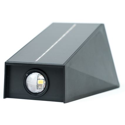 Brilagi - LED solcell väggbelysning PYRAMID LED/2W/3,2V IP54