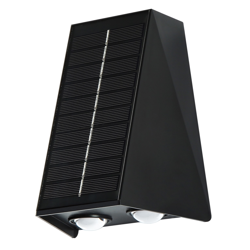 Brilagi - LED solcell väggbelysning PYRAMID LED/2W/3,2V IP54