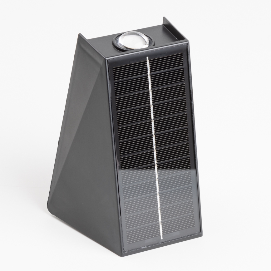 Brilagi - LED solcell väggbelysning PYRAMID LED/2W/3,2V IP54
