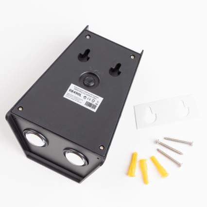 Brilagi - LED solcell väggbelysning PYRAMID LED/2W/3,2V IP54