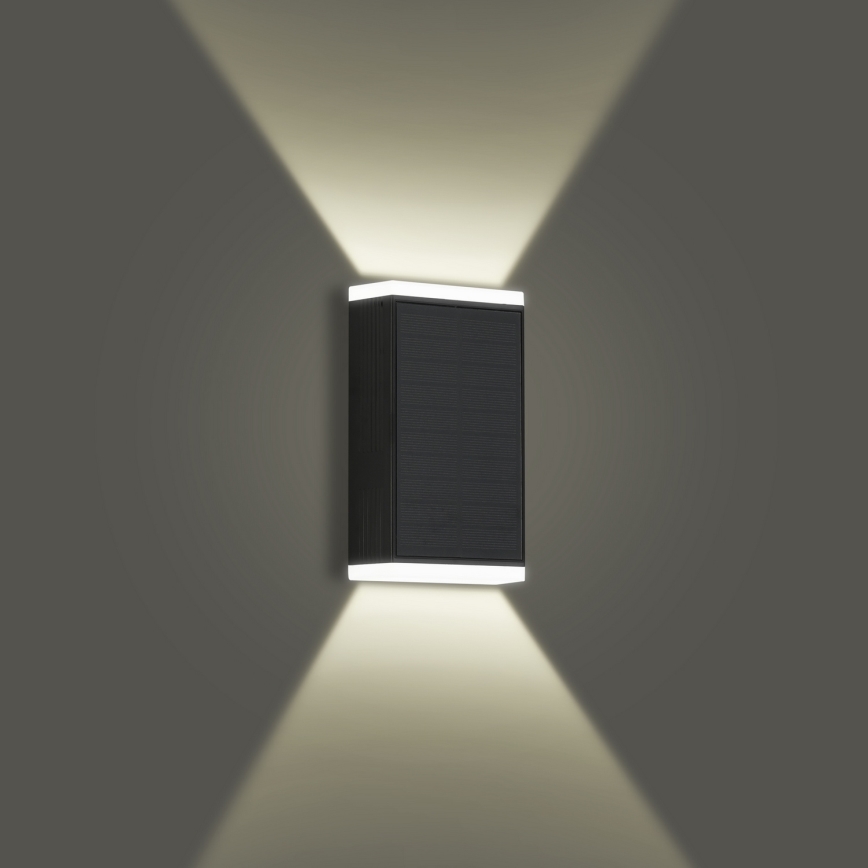 Brilagi - LED solcell väggbelysning SOL GUARD LED/2W/3,7V 2000 mAh IP45