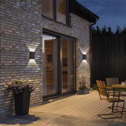 Brilagi - LED solcell väggbelysning SOL GUARD LED/2W/3,7V 2000 mAh IP45
