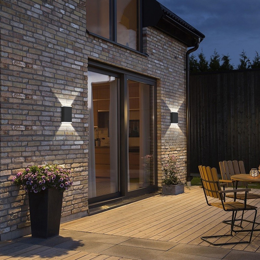 Brilagi - LED solcell väggbelysning SOL GUARD LED/2W/3,7V 2000 mAh IP45